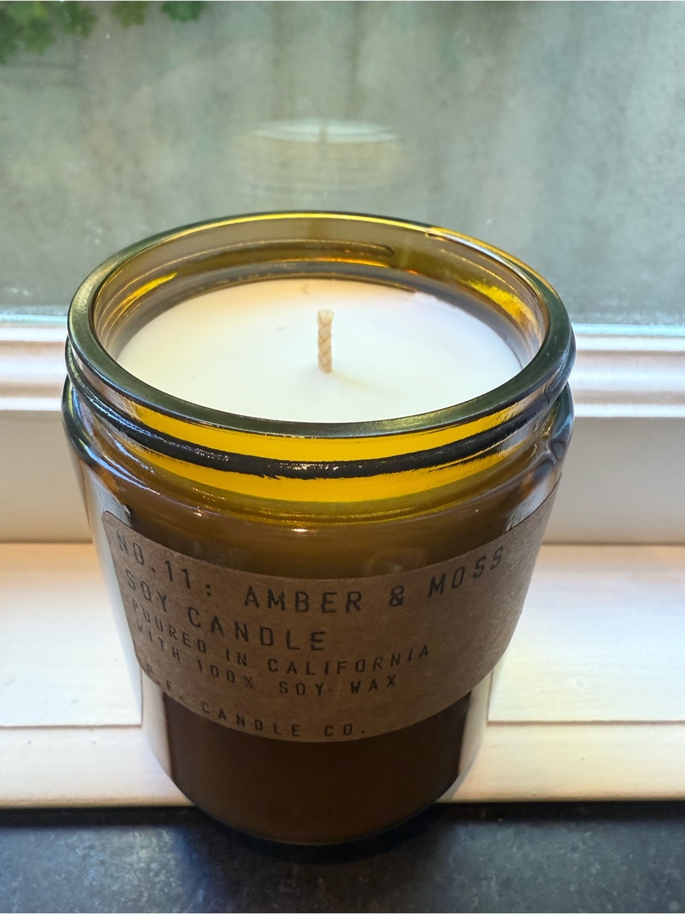 No.11 Amber & Moss Soy Candle - Amber Brown